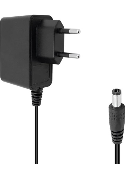 Volt - 2 Amper Androıd Tv ve Google Tv Uyumlu 5.5 * 2.5 Uçlu Yerli Üretim Plastik Kasa Priz Tipi Adaptör