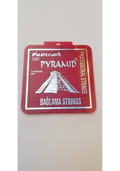 Pyramid 0.20 Uzun Sap Bağlama Teli 3 Adet