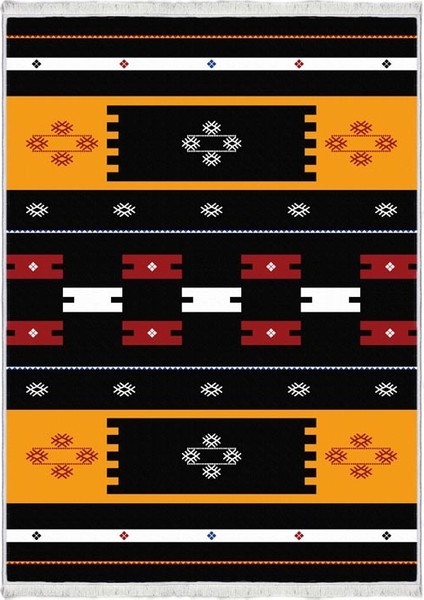 Pamuk Dokuma Taban Kaymaz Yıkanabilir Salon Halısı Modeli Mutfak Halısı Modeli Koridor Halısı Modeli