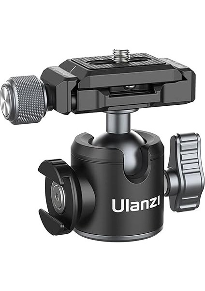 U-80L Arca Side Cold Shoe Ball Head Tripod Başlığı indirimleri