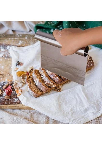 Home Çelik Hamur Kesici,metal Hamur Sıyrıcı,pasta Sıyırma Aparatı,hamur Dilimleyici,pasta ve Pastacılık Için Çelik Şekillendirici ve Hamur Porsiyonlayıcı indirimleri