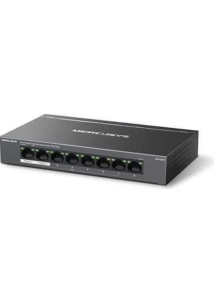 MS108GP, 8-Port Gigabit Desktop Switch With 7-Port Poe+ fiyatları