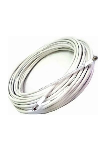 15 Metre 64 Tel Rg6/u4 Full Hd 3D 4K Anten Tv Çanak Uydu Lnb Kablosu (F Konnektör Takılı Hazır) (15)
