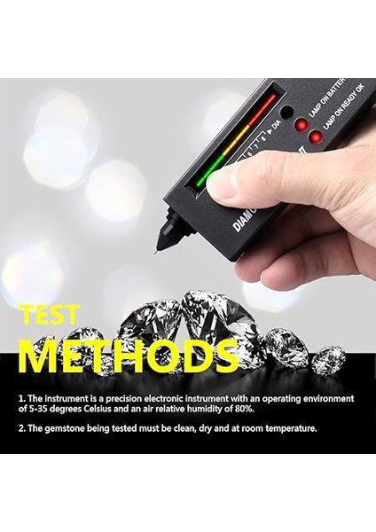 Jewellery Diamond Tester Pen Iı V2 Selector Portable Gemstone Gems Tool indirimleri