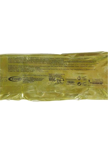 Otantik Pirinalı Sabun, 160GRAMX5 fiyatları