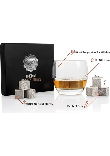 Taşı | 12 Parça Viski Soğutucu (Gri) fiyatları