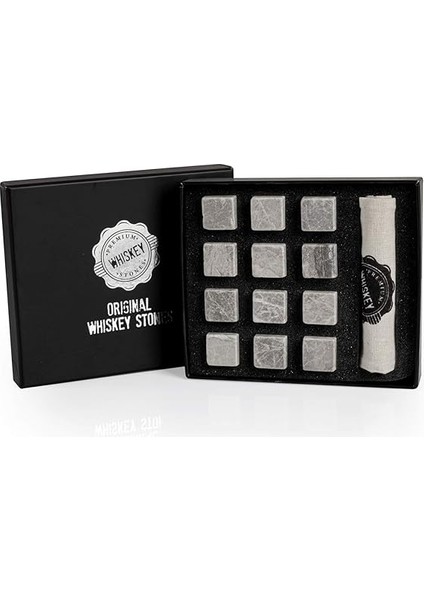 Taşı | 12 Parça Viski Soğutucu (Gri) fırsatları