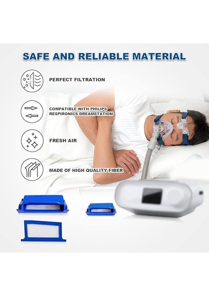 Respironics Dreamstation Için Yeniden Kullanılabilir Filtreler (2/paket) fırsatları