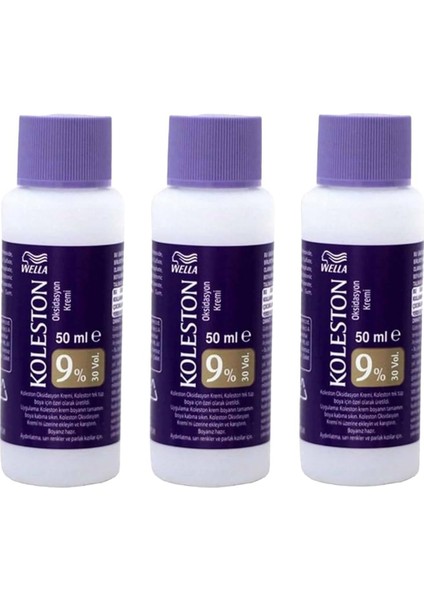 Peroksit 9% Sıvı Oksidasyon Kremi 3x'li