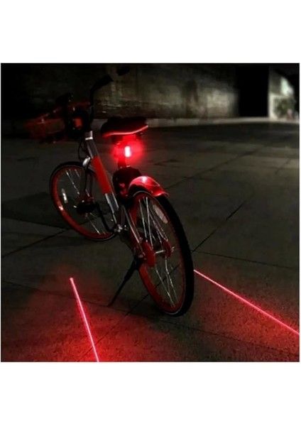 Bisiklet Lambası Lazer Şeritli Güvenlik Arka Stop Lamba LED Işık fiyatları