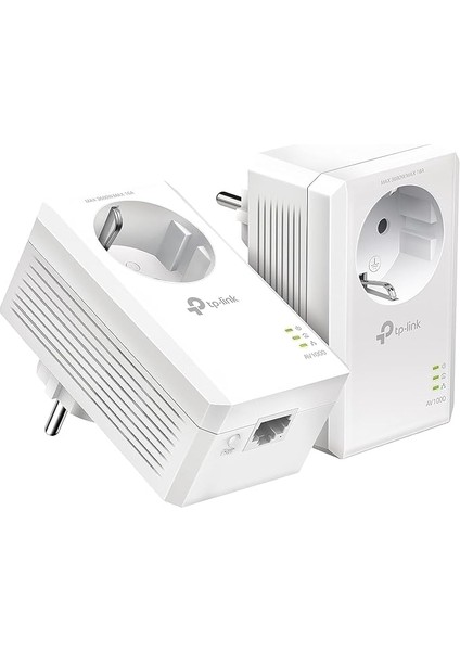 TL-PA7017P Kıt, AV1000 Gigabit Passthrough Powerline Başlangıç Kiti