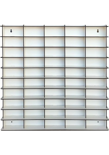 Hobi Araba Rafı Beyaz 50'li (Hot Wheels Uyumlu, Matchbox Uyumlu) fırsatları