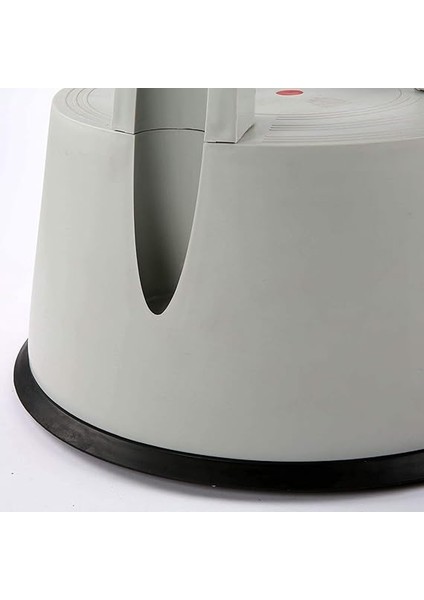 Dünyası UPSS200002 Çift Katlı, Devrilmez ve Kaymaz Tekerlekli Tabure, Gri fırsatları