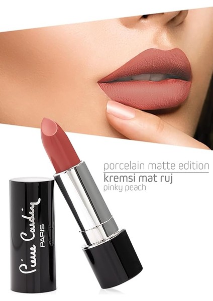 Cardin Porcelain Matte Edition Lipstick - Pinky Peach -207 fiyatları