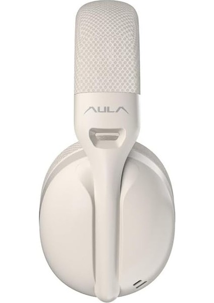 S6 3 Modlu Kablosuz 3.5mm Kablolu ve Bluetooth 5.3 Mikrofonlu Gaming Oyuncu Kulaklığı Krem Ultra Hafif Hafızalı Sünger 40MM Sürücülü Gürültü Önleyici modelleri