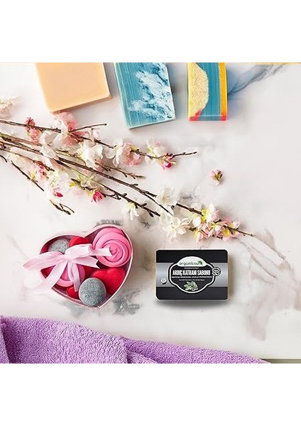 Doğal Ardıç Katranı Sabunu 140 gr x 3 Adet Tüm Cilt Tipleri Için Antiseptik ve Yenileyici Etkili modelleri