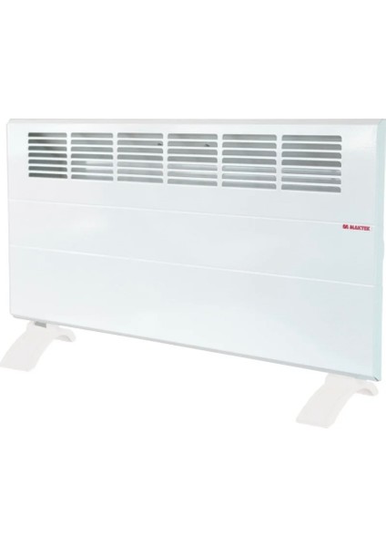 2000 Watt Elektrikli Panel Konvektör Isıtıcı Manuel Termostatlı Soba (Ayaklar,askı Aparatı Dahil)