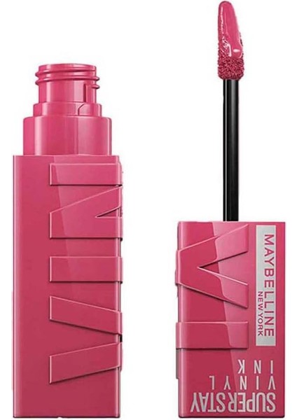 Parıs Super Stay Vinyl Ink Uzun Süre Kalıcı Likit Parlak Ruj 20 Coy