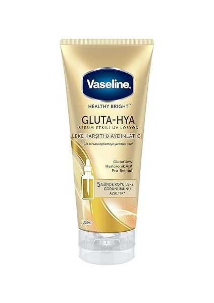 Gluta Hya Serum Etkili Uv Losyon Leke Karşıtı ve Aydınlarıcı 200 ml fiyatları