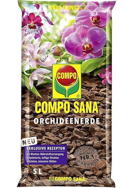 Sana 1611 Orkide Toprağı, 5lt