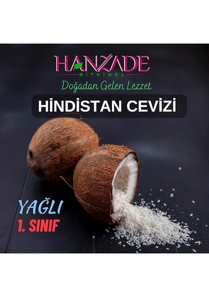 Bitkisel Hindistan Cevizi Iri Taneli Rende 500 gr - Yağı Alınmamış Tam Yağlı fırsatları