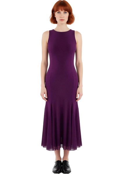 Kadın Abiye Elbise Balık Kesim Kolsuz Maxi Boy Astarlı Bisiklet Yaka Parti Mezuniyet Şıklığı Sunar modelleri