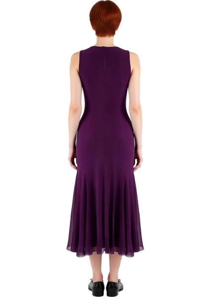 Kadın Abiye Elbise Balık Kesim Kolsuz Maxi Boy Astarlı Bisiklet Yaka Parti Mezuniyet Şıklığı Sunar fırsatları