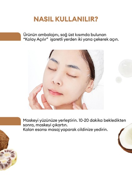 Besleyici Vegan Yaprak Maske Talks Vegan Squeeze Sheet Mask (Mega Nutritious)