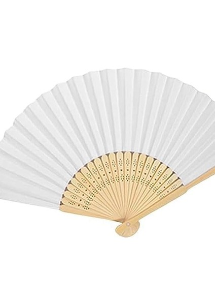 Kendin Yap Kağıt Katlanır Yelpaze, Bambu El Vantilatörü, Çocuklar Için, El Yapımı Kağıt Yelpaze fırsatları