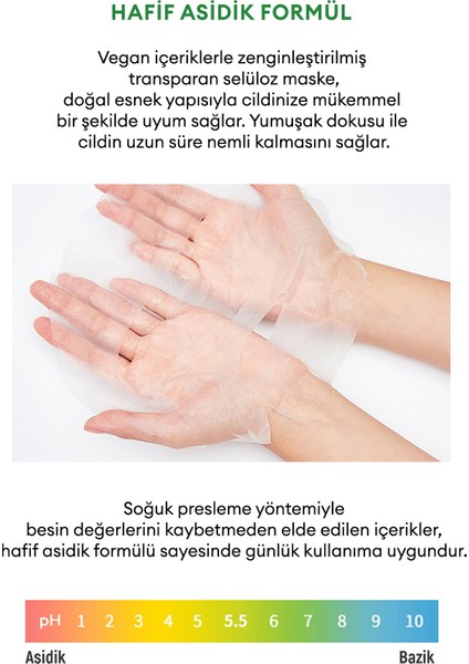 Arındırıcı Vegan Yaprak Maske Talks Vegan Squeeze Sheet Mask (Power Cleanser)