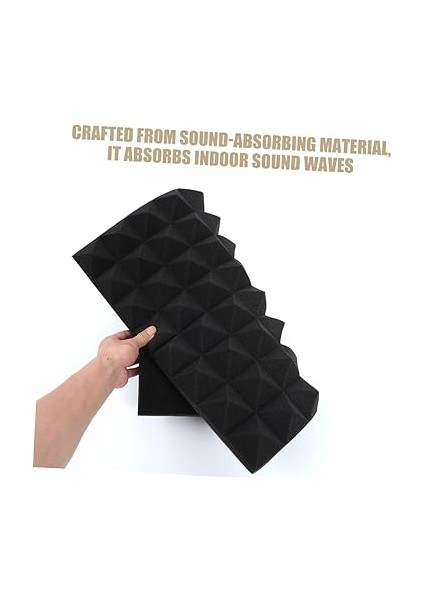 8 Adet Ses Emici Pamuk Ses Geçirmez Paneller Ses Izolasyonu Malzemeleri Ses Yutucu Malzeme Akustik Duvar Yalıtım Köpük Ev Ses Geçirmez Paneli Ses Emici Kendinden Yapışkanlı Black modelleri
