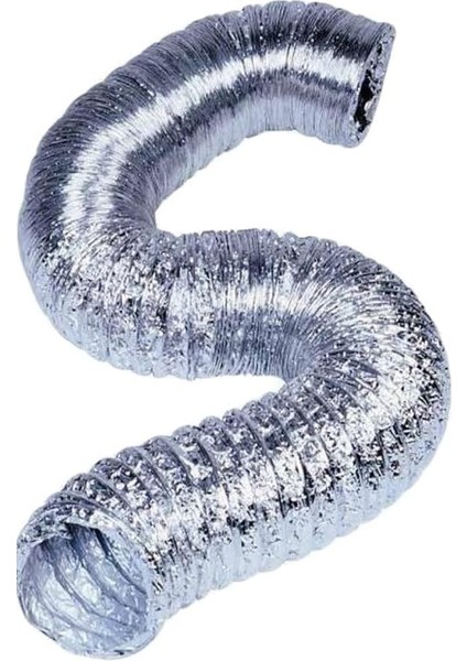 Telli Kopmayan Davlumbaz Baca Flexible Aspiratör Borusu 3 Metre 1410