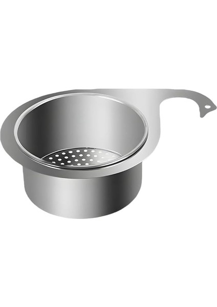 Çok Fonksiyonlu Tahliye Sepeti, Paslanmaz Çelik Kuğu Lavabo Süzgeç Sepeti, Musluk Asılı Filtre Sepeti Köşe Lavabo Süzgeç