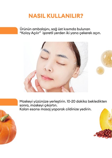 Aydınlatıcı Vegan Yaprak Maske Talks Vegan Squeeze Sheet Mask (Skin Fitness)