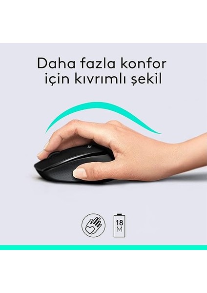 MK345 Q Türkçe Kablosuz Klavye Fare Seti (920-006514) modelleri