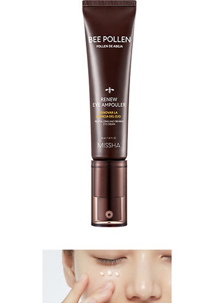 Göz Çevresi İçin Arı Polenli Ampül Cilt Sağlığını Destekleyen 30 ml Besleyici Formül indirimleri