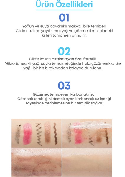 Gözenekleri Arındıran ve Kolay Durulanan Makyaj Temizleme Yağı A'PIEU Deep Clean Cleansing Oil 160ml