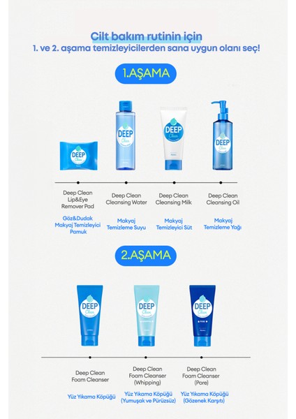 Gözenekleri Arındıran ve Kolay Durulanan Makyaj Temizleme Yağı A'PIEU Deep Clean Cleansing Oil 160ml