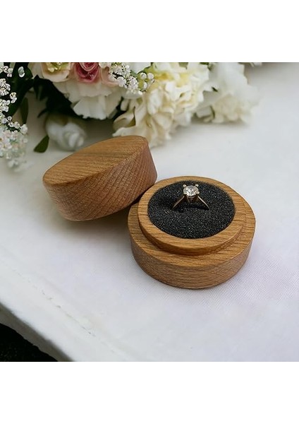 Yüzük Kutusu, Evlenme Teklifi Yüzüğü Kutusu, Alyans Kutusu, Nişan Yüzüğü Kutusu, Yüzük Taşıyıcısı Kutusu, Teklif Yüzüğü Kutusu, El Yapımı Ahşap (T003, 0.78 x 2.3 x 2.3 Inch) fiyatları