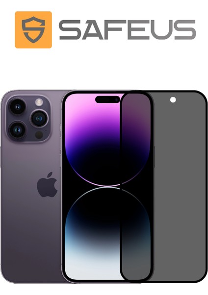 iPhone 14 Pro Tam Kaplayan Hayalet Parmak İzi Bırakmayan Safir Ekran Koruyucu Cam
