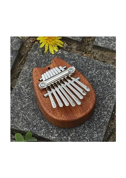 Mini-Kalimba, Mini Başparmak Piyanosu, 8 Ton, Taşınabilir Piyano Aleti, Yeni Başlayanlar Için, A indirimleri