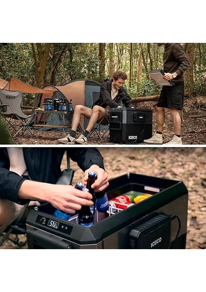 JP50PRO 12/24VOLT 47 Litre Tekerlekli Outdoor Kompresörlü Oto Buzdolabı/dondurucu indirimleri