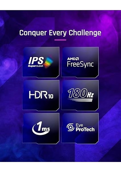 24" VX2479-HD-PRO Fullhd 1ms 180HZ IPS HDMI Dp Freesync HDR10 Superclear Gamıng Monıtor fiyatları
