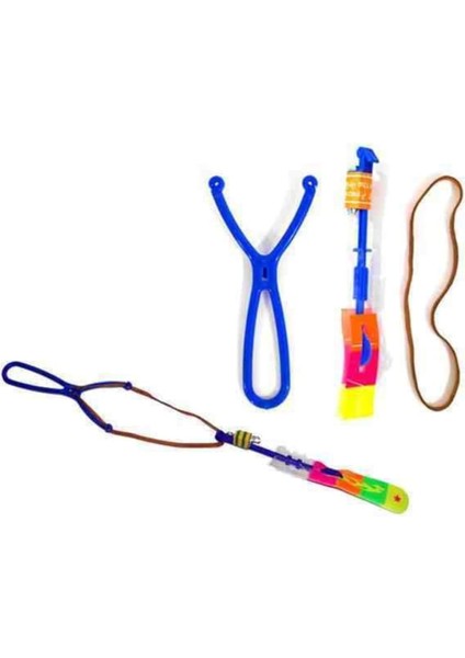 Geceleri Parlayan Fırlatmalı LED Işıklı Sapan Oyuncak BAMBMNM218