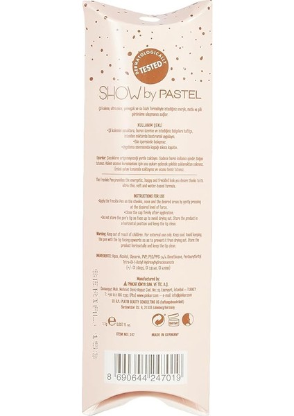 By Pastel Show Your Sweetness Freckle Pen 01 fiyatları