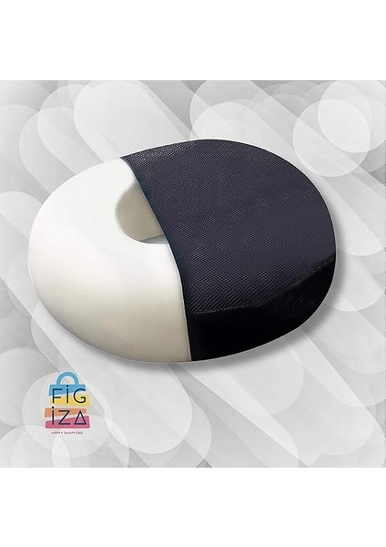 Oturma Simidi Basur Minderi Oturma Minderi Oturma Simidi Yastığı Pu Visco, Figiza, Siyah, Standart fırsatları