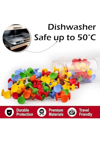 Vakum Moleküller 25 Parça 6 Figür Vakum ve Vantuzlu Molekül 1 Yaş ve Üzeri Eğitici Oyuncak modelleri