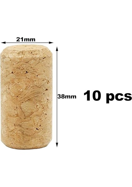 Adet Mantar, Şarap Mantarı, Mantar, El Işi Için Mantar, Şişe Mantarı, El Işi Için Şarap Mantarı, Çeşitli Şarap Şişeleri ve Kendin Yap Dekorasyonları Için, Uzunluk 38 Mm, Çap 21 mm fiyatları