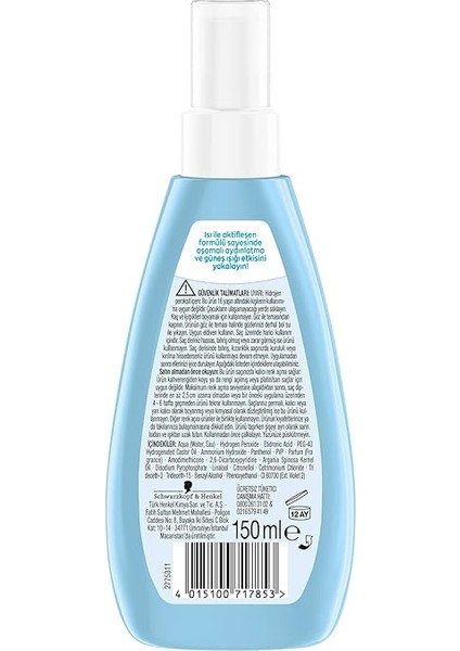 Schwarzkopf Kalıcı Doğal Renkler Renk Açıcı Sprey Saç Boyası fiyatları