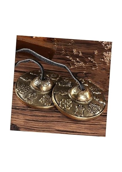 Pirinç Meditasyon Zili - Çanlar Düşük Sesli Ziller Tingsha Yetişkin Perküsyon Enstrüman Seti fiyatları